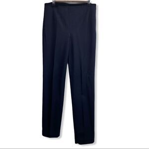Talbots Navy Flat Front Trouser Pant size 4